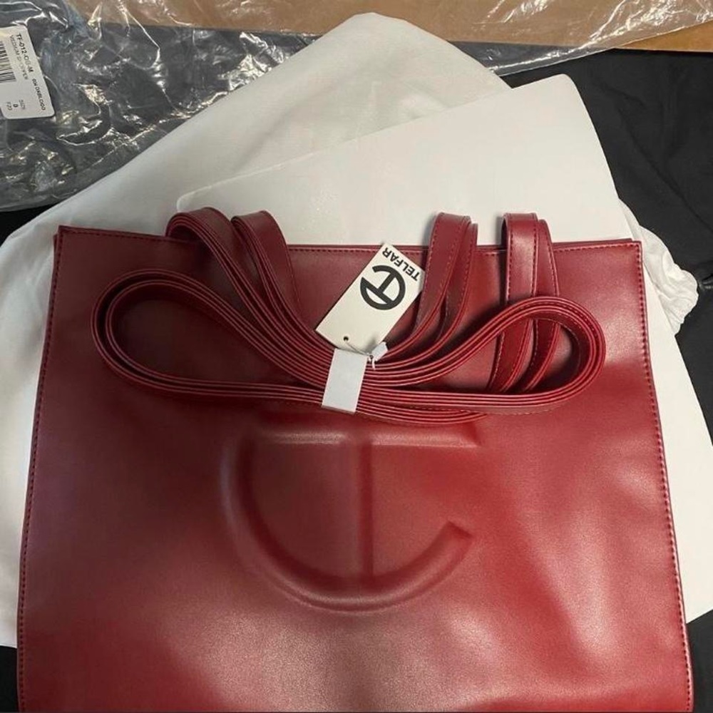 Brand New Telfar Medium Shopping Bag With Receipt, Original Box and Packaging